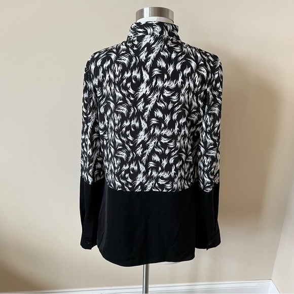 Derek Lam patterned blouse 13785 - Picture 5 of 12